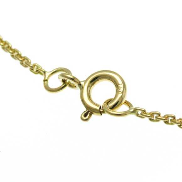 LOUIS VUITTON 18k Yellow Gold Diamond Necklace - Picture 8 of 9